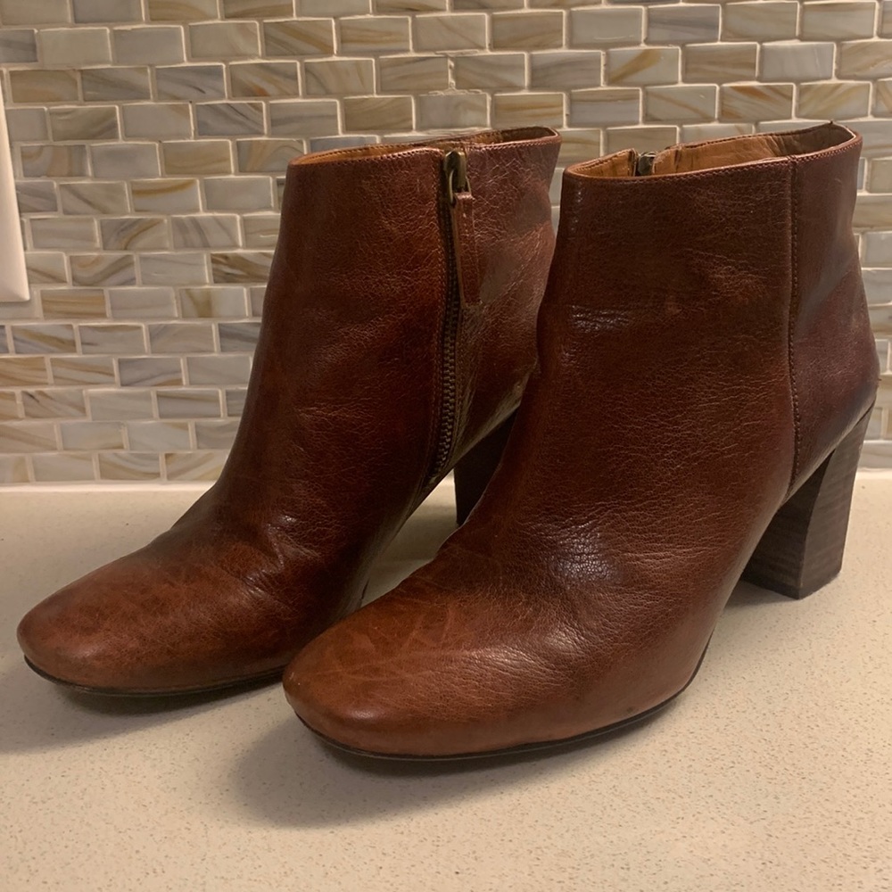 Nine West Brown Booties